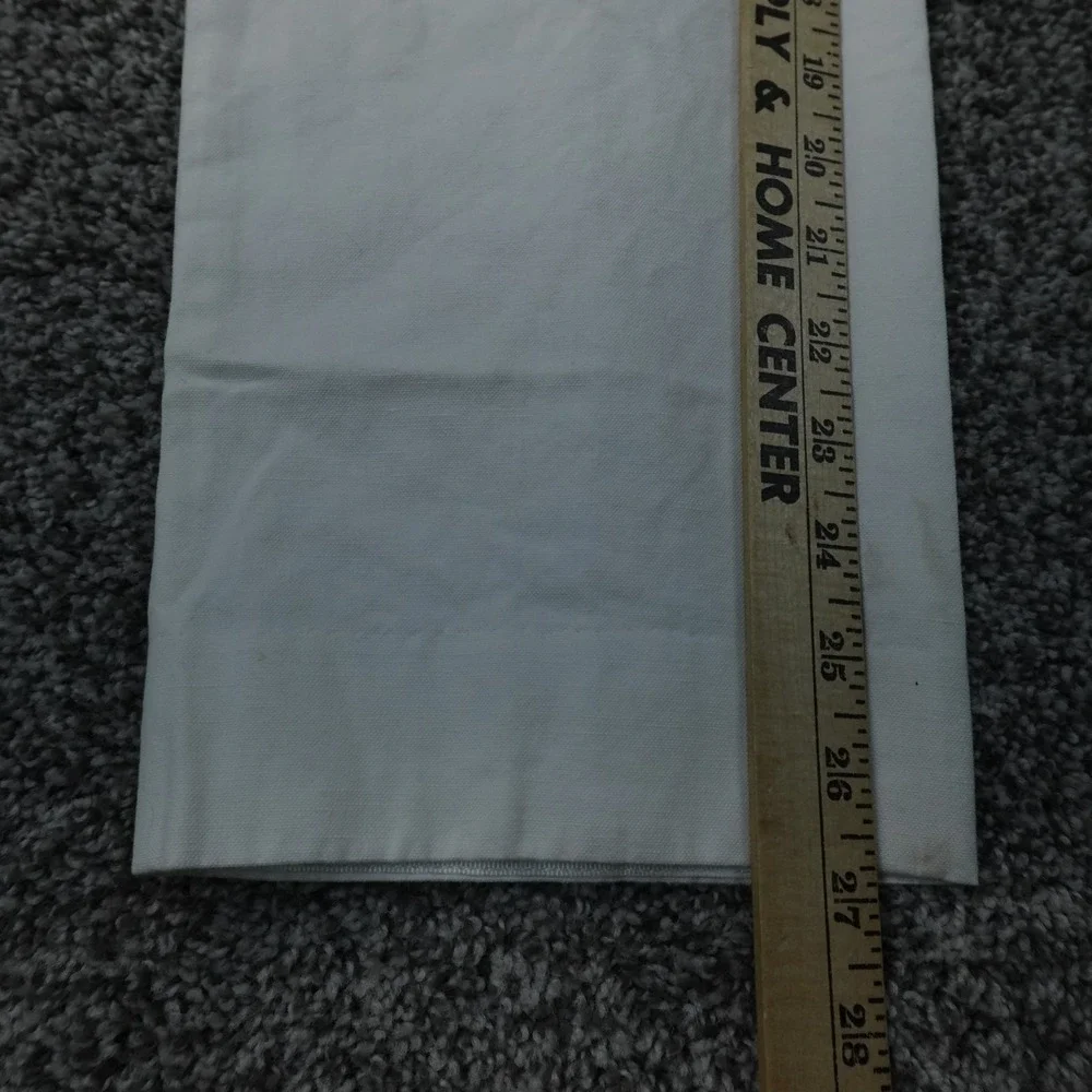Proper Cloth Pants Mens 30X27 White Japanese Linen Chino Trouser Flat Front Work